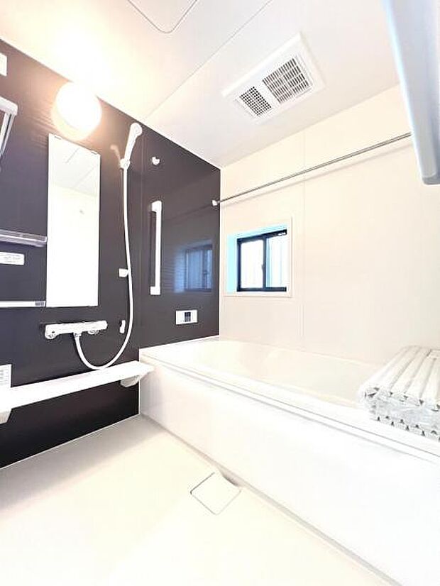 お風呂でほっとひといき。1日の疲れを癒しましょう。