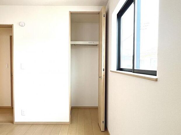 収納豊富な間取りで、室内もスッキリ快適です。