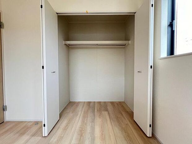収納豊富な間取りで、室内もスッキリ快適です。