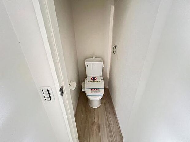 ほっと安らげるトイレ空間です。