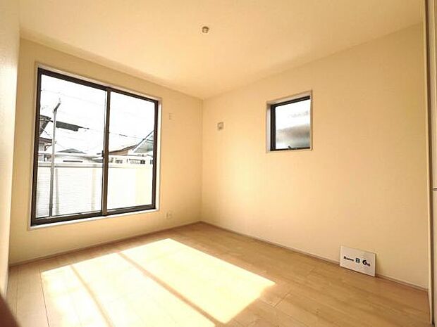 子供部屋にもちょうど良い大きさのお部屋です。