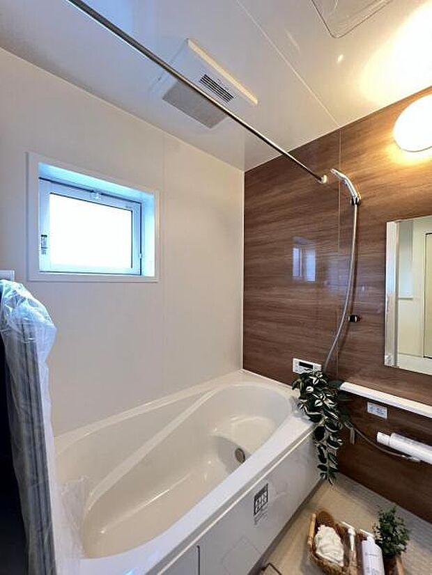 お風呂でほっとひといき。1日の疲れを癒しましょう。