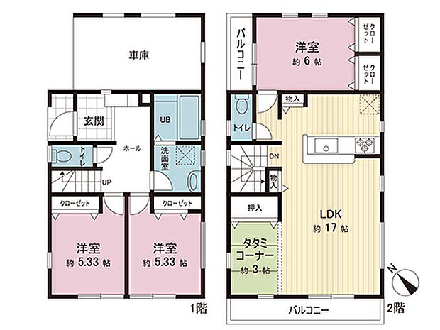 間取図です。図面と異なる場合は現況を優先させていただきます。