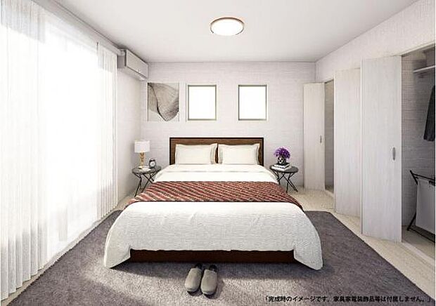 完成予想図（内観）：図面を基に描きおこしたもので、実際とは異なる場合がございます。