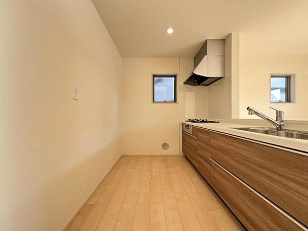 料理の時間が楽しくなるキッチンスペースです。