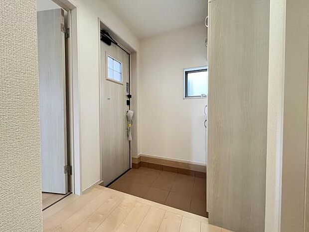 いつも気持ちよくご家族を迎えられる玄関です。