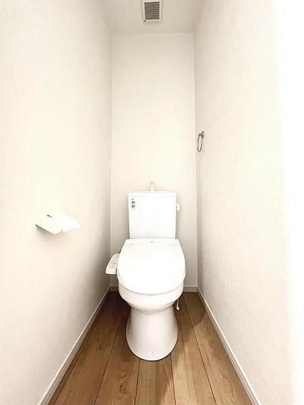 ほっと安らげるトイレ空間です。