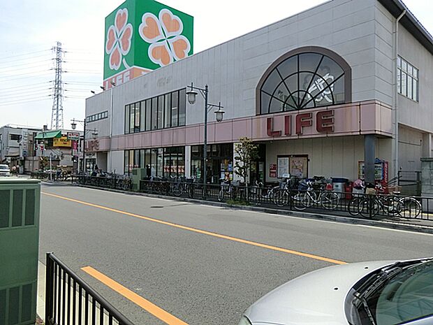 ライフ北越谷店まで約1060m（徒歩14分）