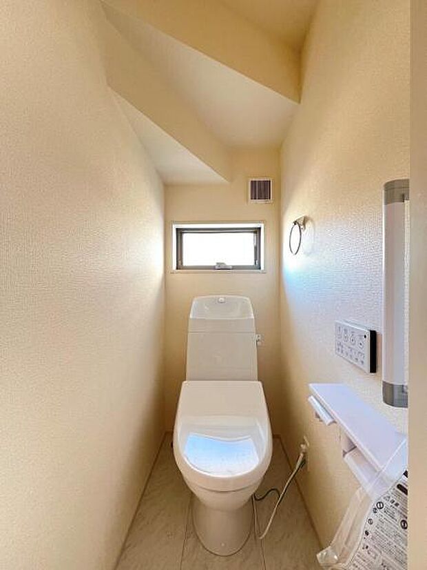 ほっと安らげるトイレ空間です。