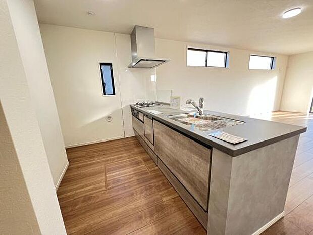 料理の時間が楽しくなるキッチンスペースです。