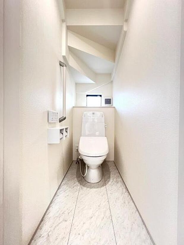 ほっと安らげるトイレ空間です。