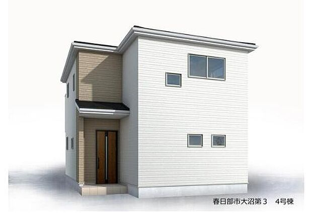 完成予想図(外観):図面を基に描きおこしたもので、実際とは異なる場合がございます。