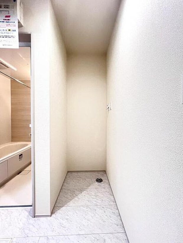 お天気を気にせずお洗濯ができ、室内干し可能です。