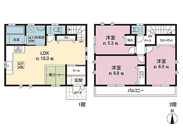 間取図です。図面と異なる場合は現況を優先させていただきます。