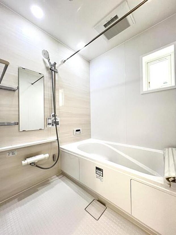 お風呂でほっとひといき。1日の疲れを癒しましょう。