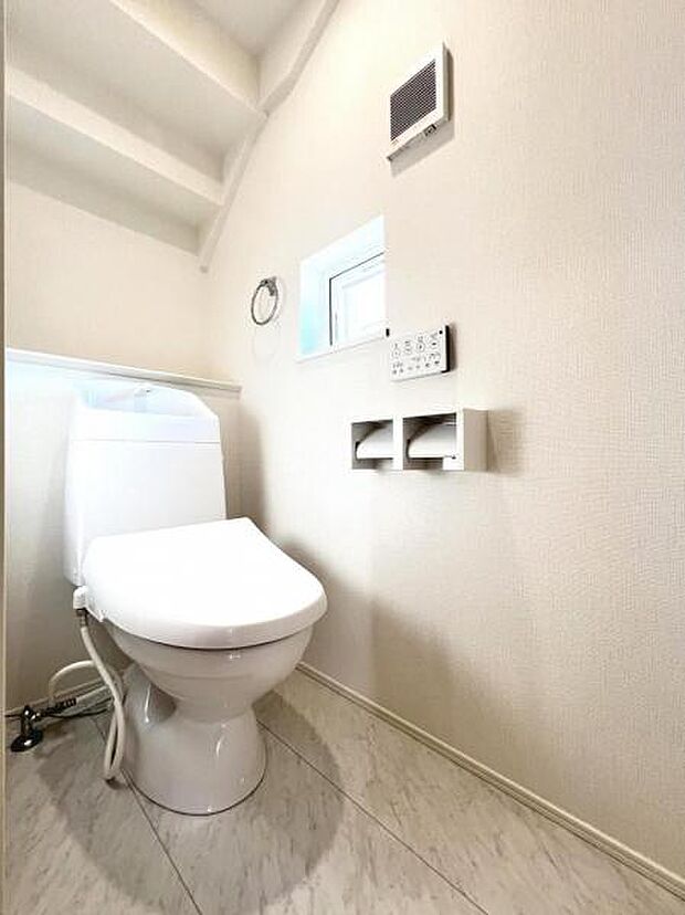 ほっと安らげるトイレ空間です。