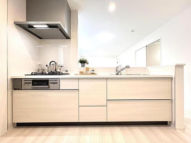 料理の時間が楽しくなるキッチンスペースです。