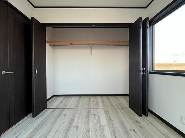 収納豊富な間取りで、室内もスッキリ快適です。