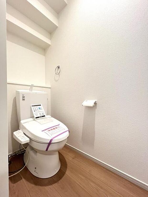 ほっと安らげるトイレ空間です。