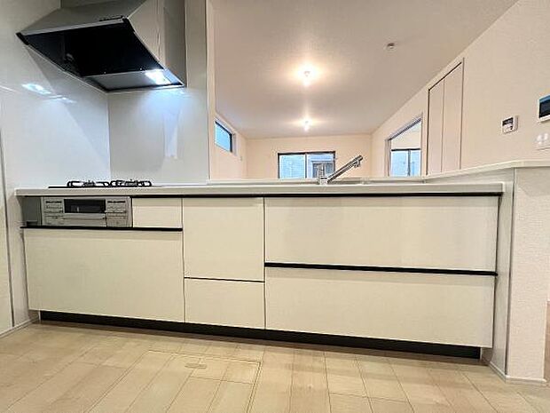 料理の時間が楽しくなるキッチンスペースです。