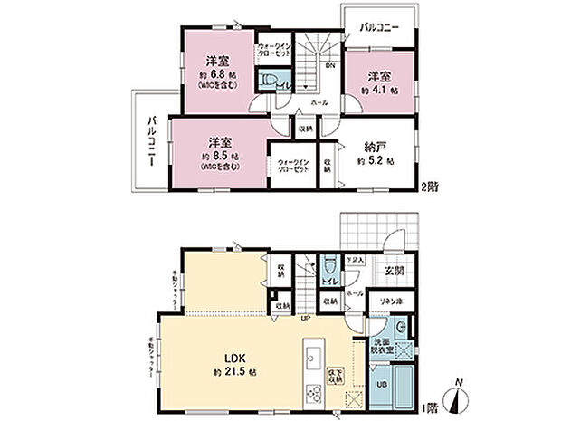 間取図です。図面と異なる場合は現況を優先させていただきます。