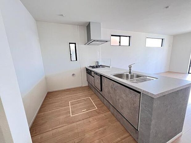 料理の時間が楽しくなるキッチンスペースです。