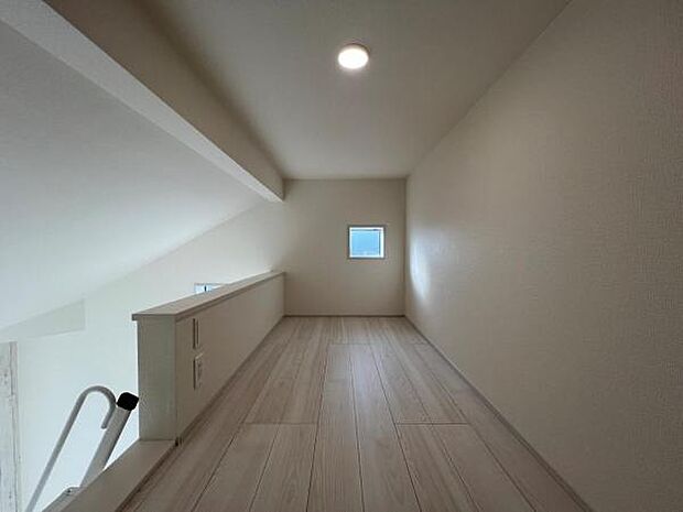 小屋裏ロフトです。