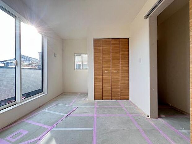 子供部屋にもちょうど良い大きさのお部屋です。