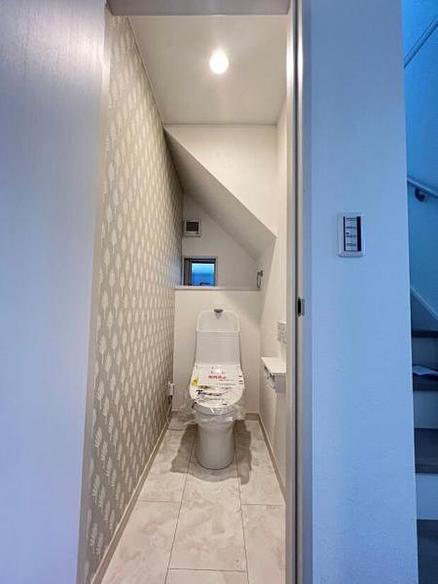 ほっと安らげるトイレ空間です。