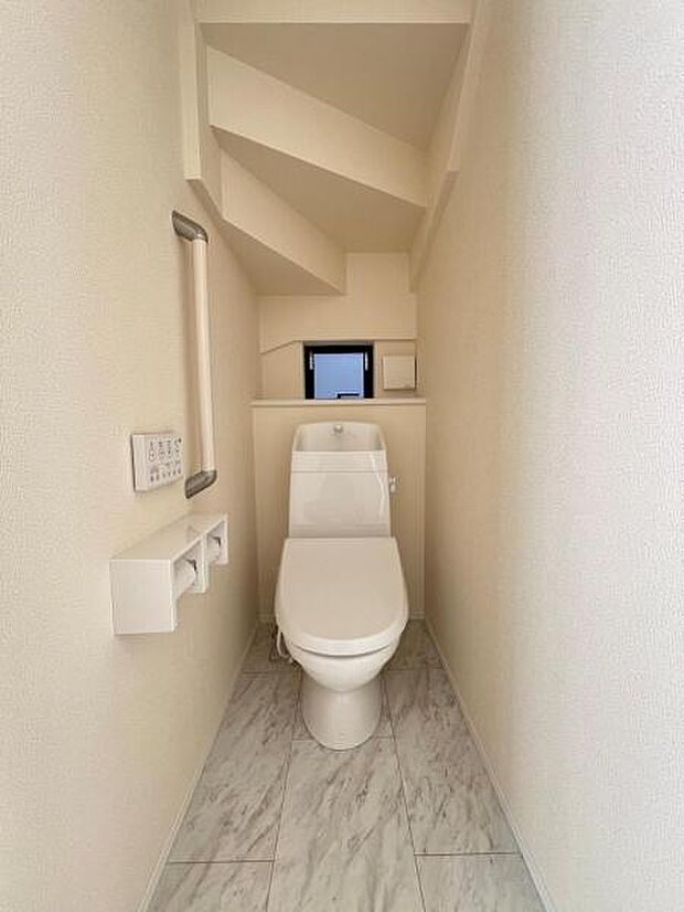 ほっと安らげるトイレ空間です。