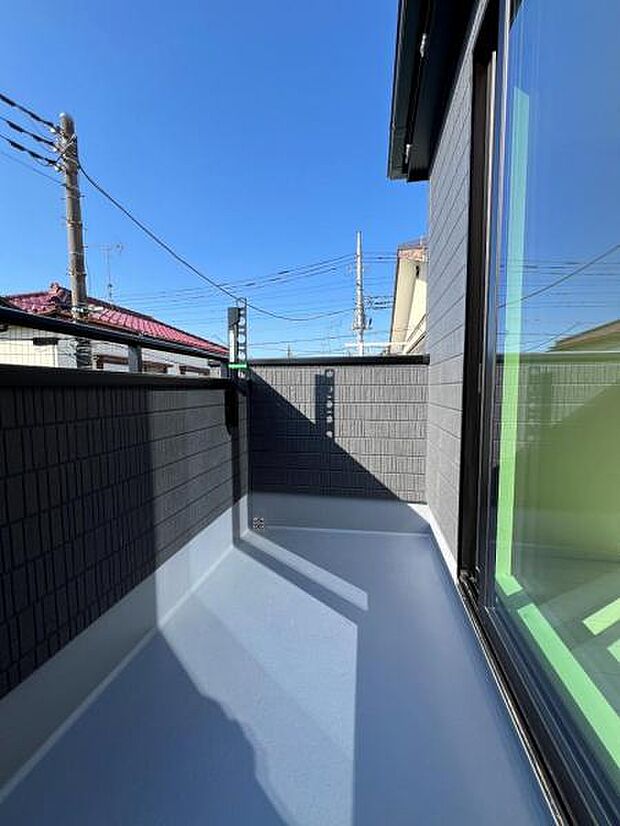 お洗濯ものを気持ち良く太陽の光で干せるのが嬉しいですね。