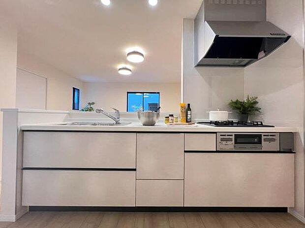 料理の時間が楽しくなるキッチンスペースです。