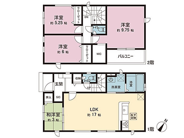 間取図です。図面と異なる場合は現況を優先させていただきます。