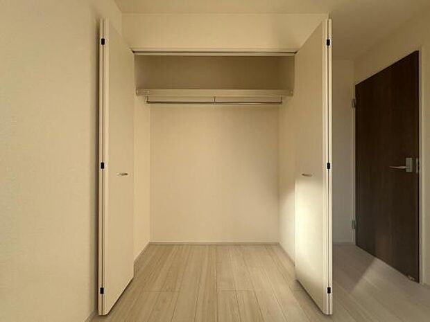 収納豊富な間取りで、室内もスッキリ快適です。