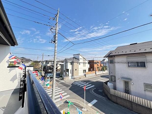 お住まいからの眺望です。