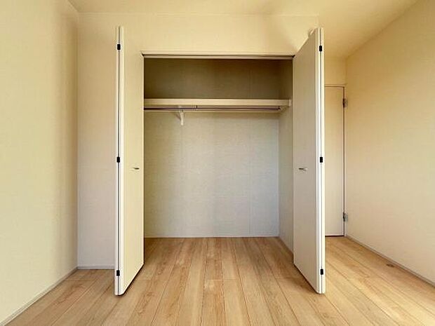 収納豊富な間取りで、室内もスッキリ快適です。