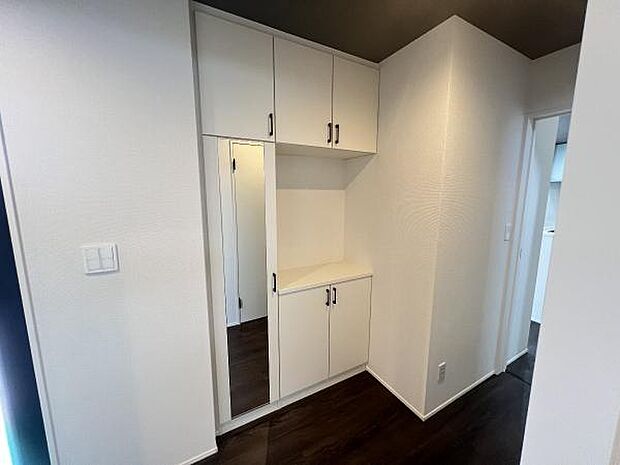 いつも気持ちよくご家族を迎えられる玄関です。