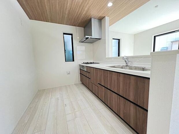 料理の時間が楽しくなるキッチンスペースです。