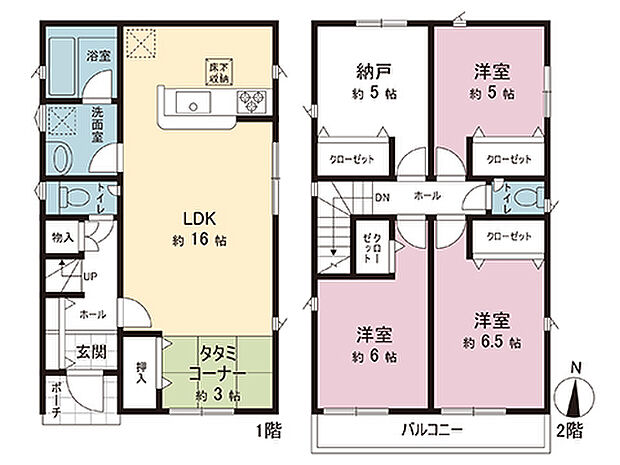 間取図です。図面と異なる場合は現況を優先させていただきます。