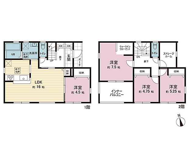 間取図です。図面と異なる場合は現況を優先させていただきます。