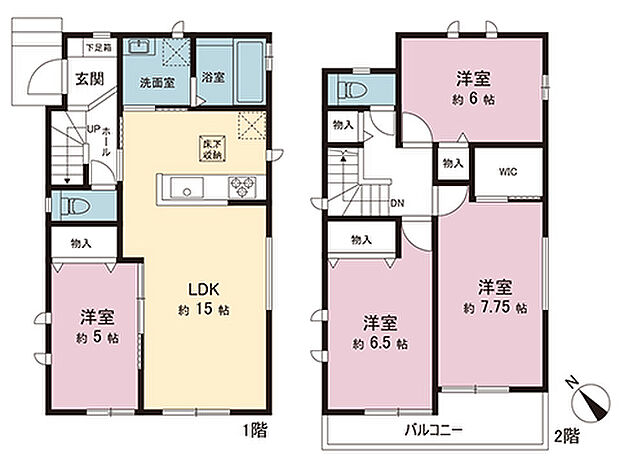 間取図です。図面と異なる場合は現況を優先させていただきます。