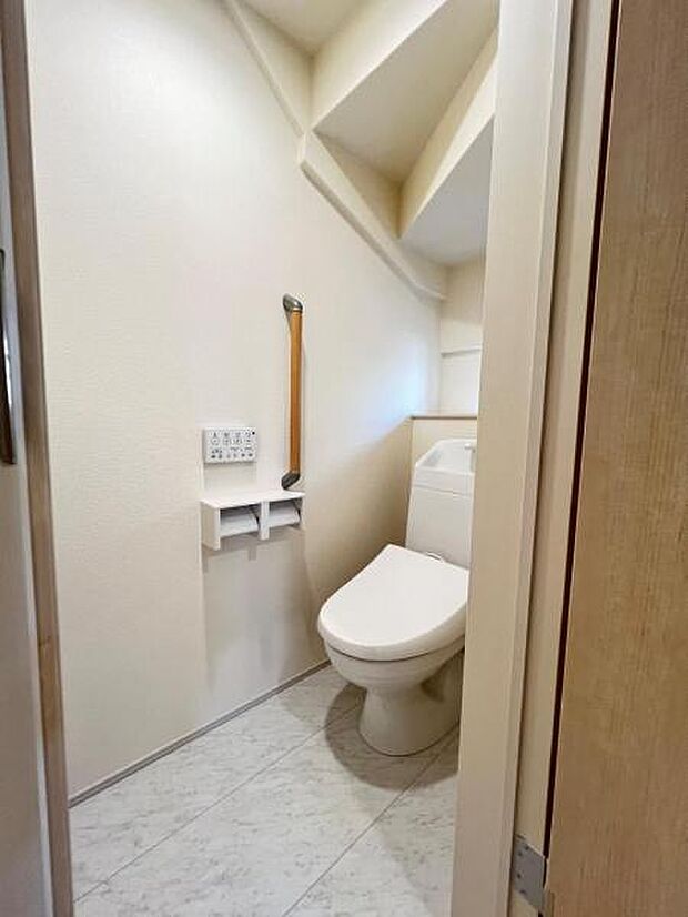 ほっと安らげるトイレ空間です。