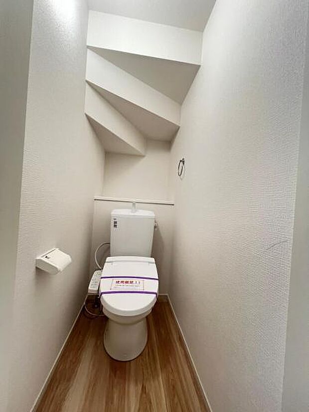 ほっと安らげるトイレ空間です。