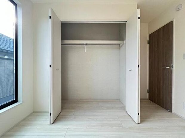 収納豊富な間取りで、室内もスッキリ快適です。