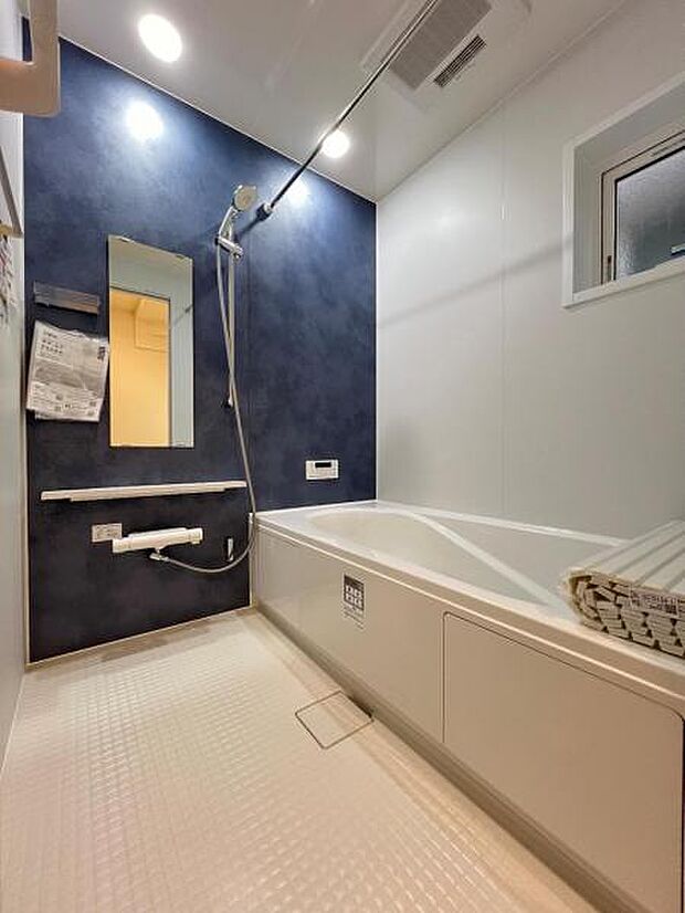 お風呂でほっとひといき。1日の疲れを癒しましょう。