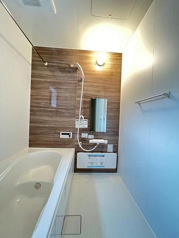 お風呂でほっとひといき。1日の疲れを癒しましょう。