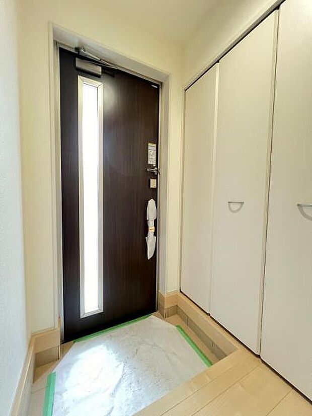 いつも気持ちよくご家族を迎えられる玄関です。