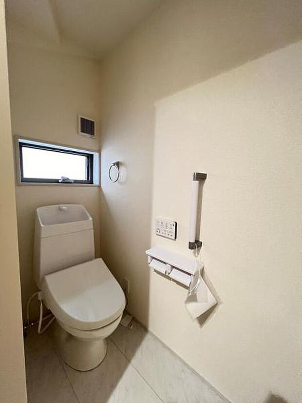 ほっと安らげるトイレ空間です。