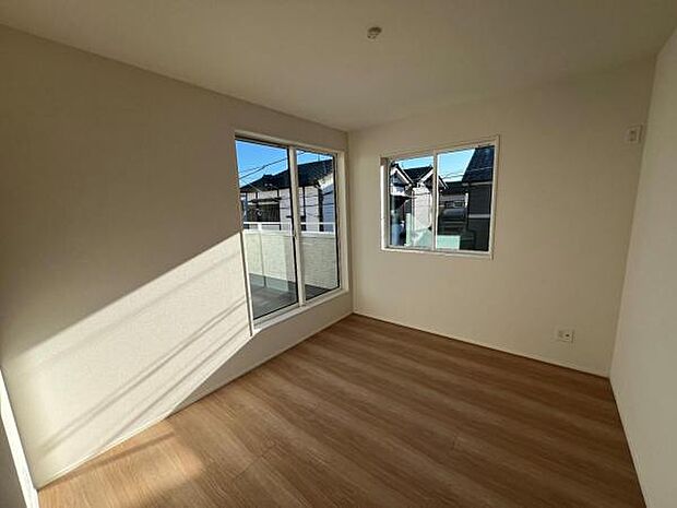 子供部屋にもちょうど良い大きさのお部屋です。