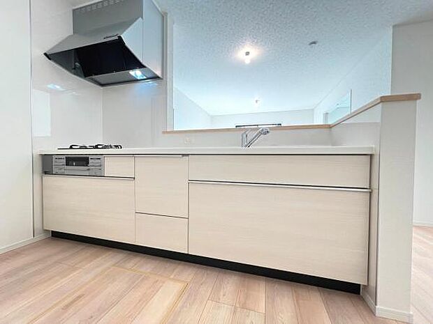 料理の時間が楽しくなるキッチンスペースです。